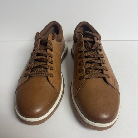 Hush Puppies Mens Maynard Sneaker Cognac Leather Size 9.5W main image 6